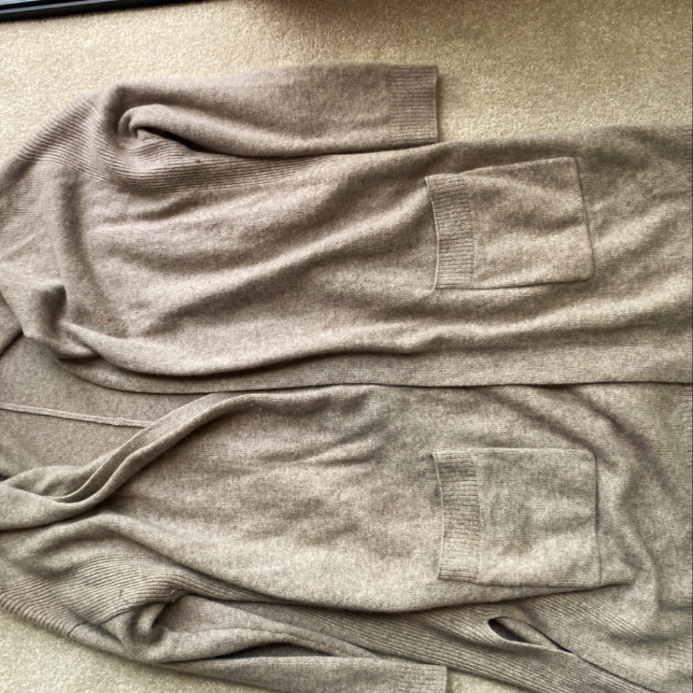 Athleta cashmere wool alpine wrap jacket